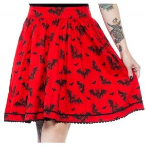 “Bat Attack” skirt
